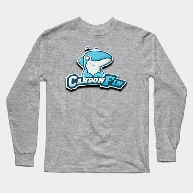 CarbonFin Merch Long Sleeve T-Shirt by CarbonFin Gaming